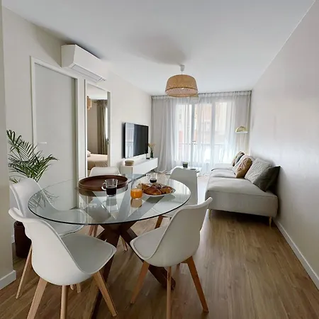 شقة Heart Of 3 Bbedroom Queen Beds Ac Parking أنتيب