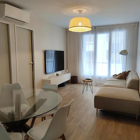 Heart Of 3 Bbedroom Queen Beds Ac Parking * أنتيب